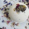 floral bath bomb