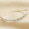 silver, sisters bangle