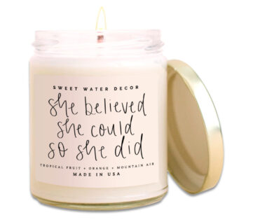 Encouraging Candle