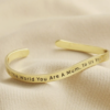 mum gold bangle