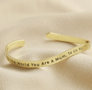 mum gold bangle