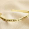 Nana gold bangle