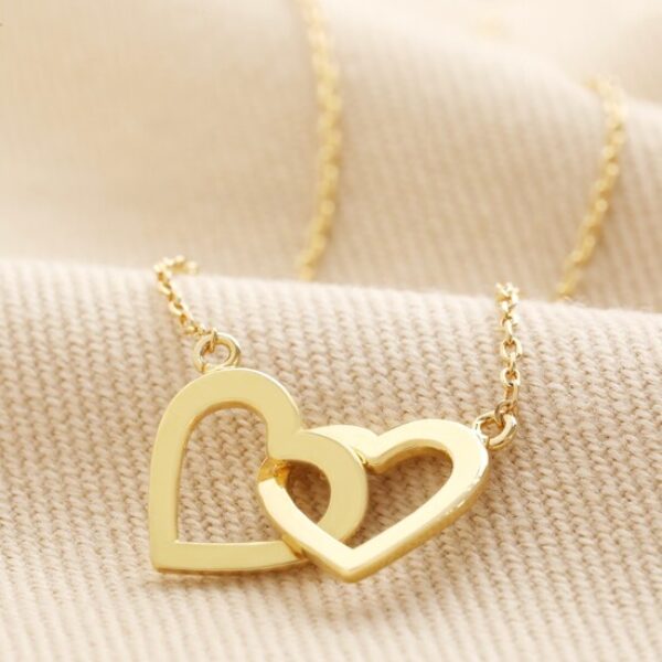 interlocking heart necklace