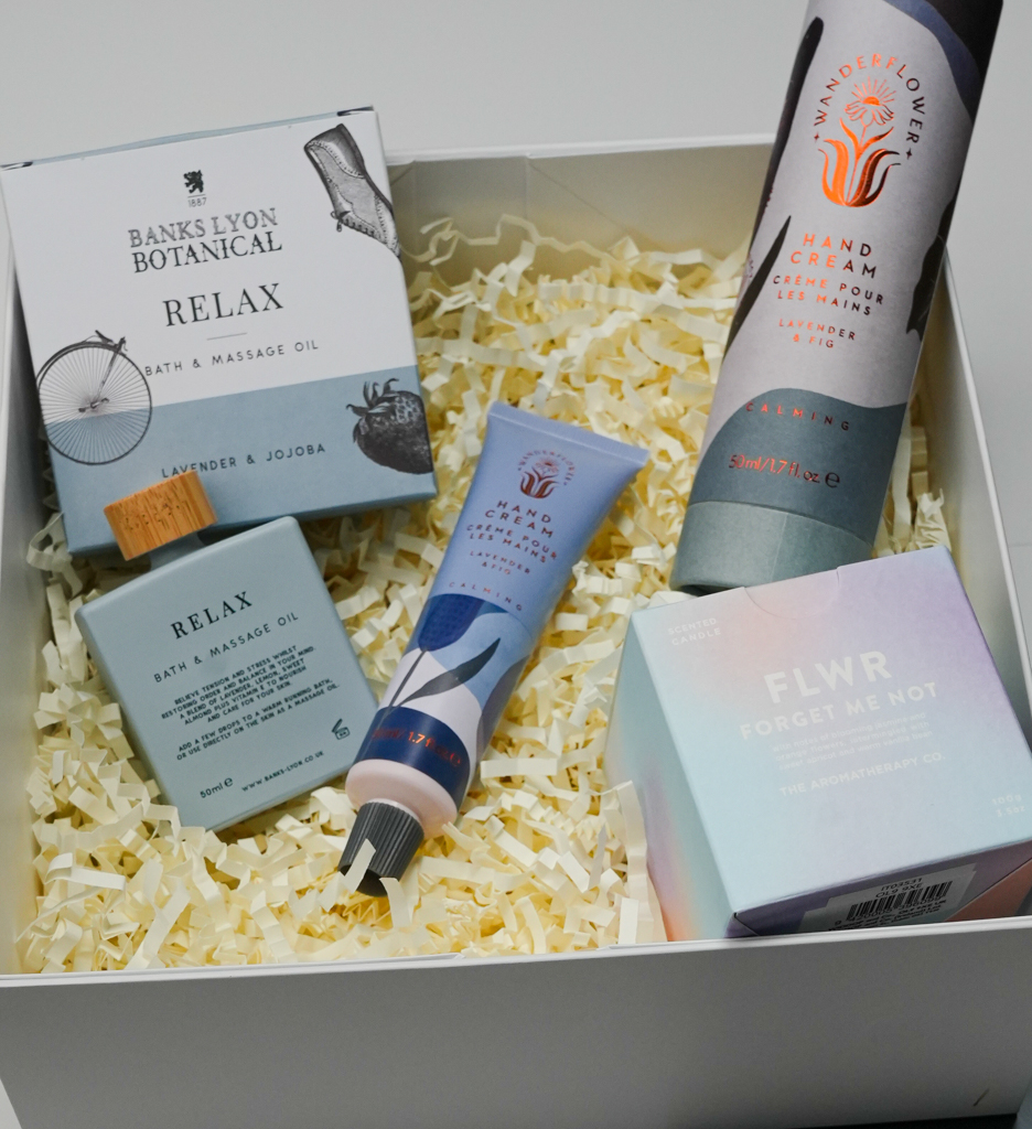 calming gift hamper