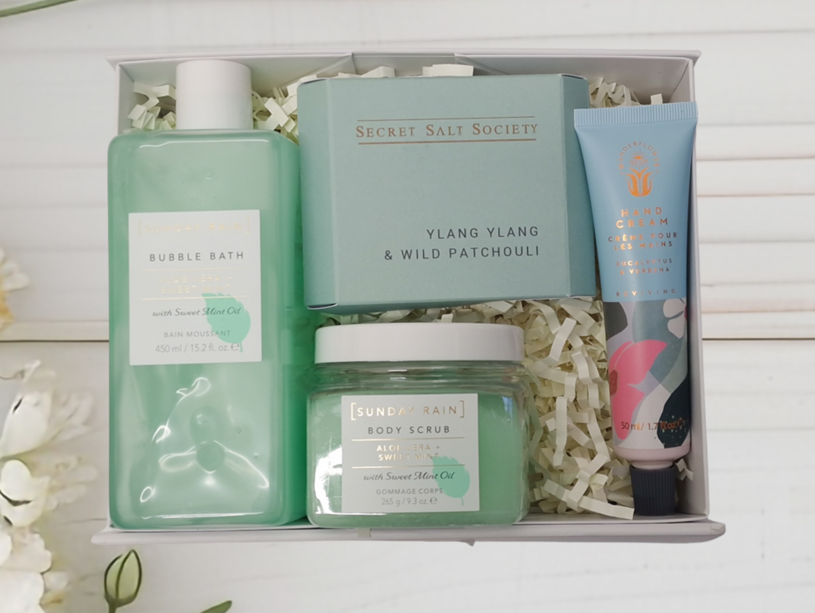 fresh and calm pamper hamper no mask