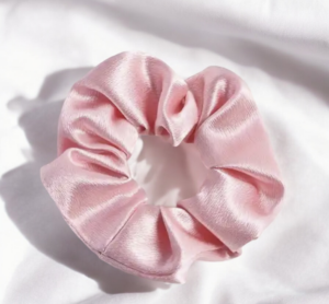 pink scrunchie