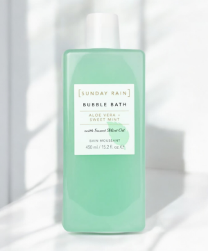 mint bubble bath