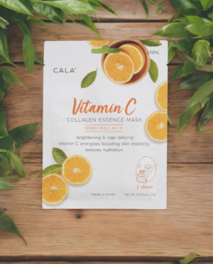 orange face mask sheet-